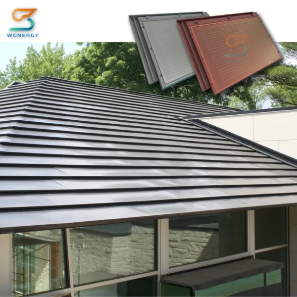 Best Solar-Energy System Transparent Solar Panel Photovoltaic Integrated Solar Roof Tile