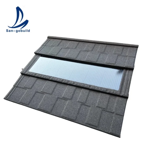 Best Solar Roof Shingles Manufacturer Best Quality Solar Roof Tiles BIPV Solar Tiles Roof Villa Mounting
