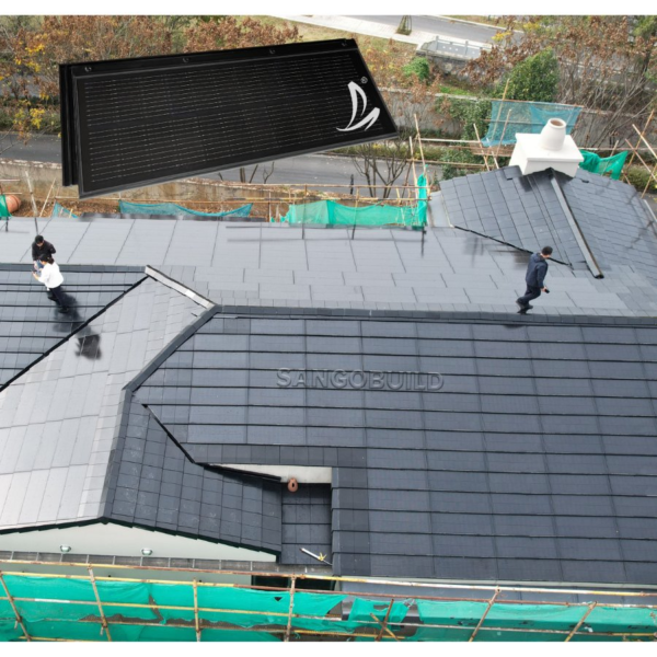 BIPV Energy Photovoltaic Solar Panel Green Building Material Solar Roof Tile