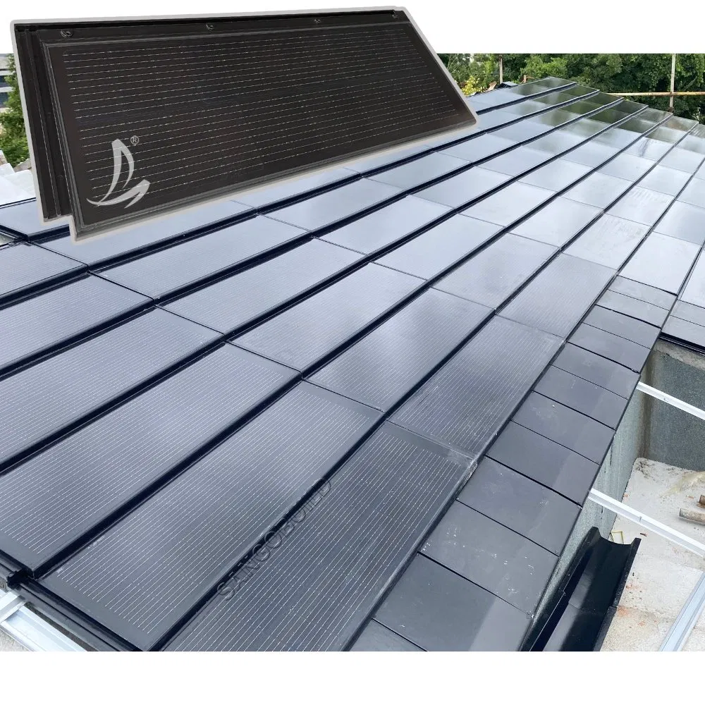 BIPV Energy Photovoltaic Solar Panel Green Building Material Solar Roof Tile BIPV Energy Photovoltaic Solar Panel Green Building Material Solar Roof Tile