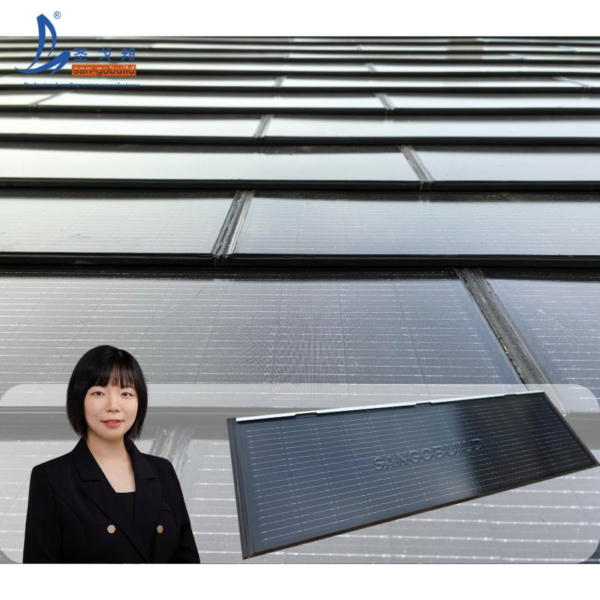 BIPV Photovoltaic Solar Integrated Roofing Material Factory Direct Thin-Film Solar Panel