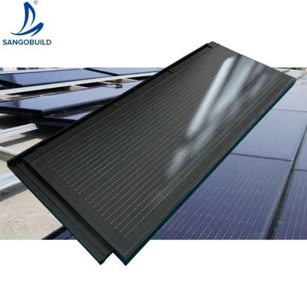 BIPV Roofing System Innovative Design of Photovoltaic Tile Building Material