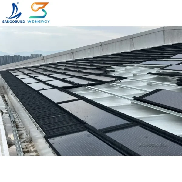BIPV Solar Roof Tile Photovoltaic Roof Integrated Generate Electricity Power