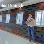 Black Roofing Bitumen Shingles Modified Bitumen Fiberglass Roofing Shingle