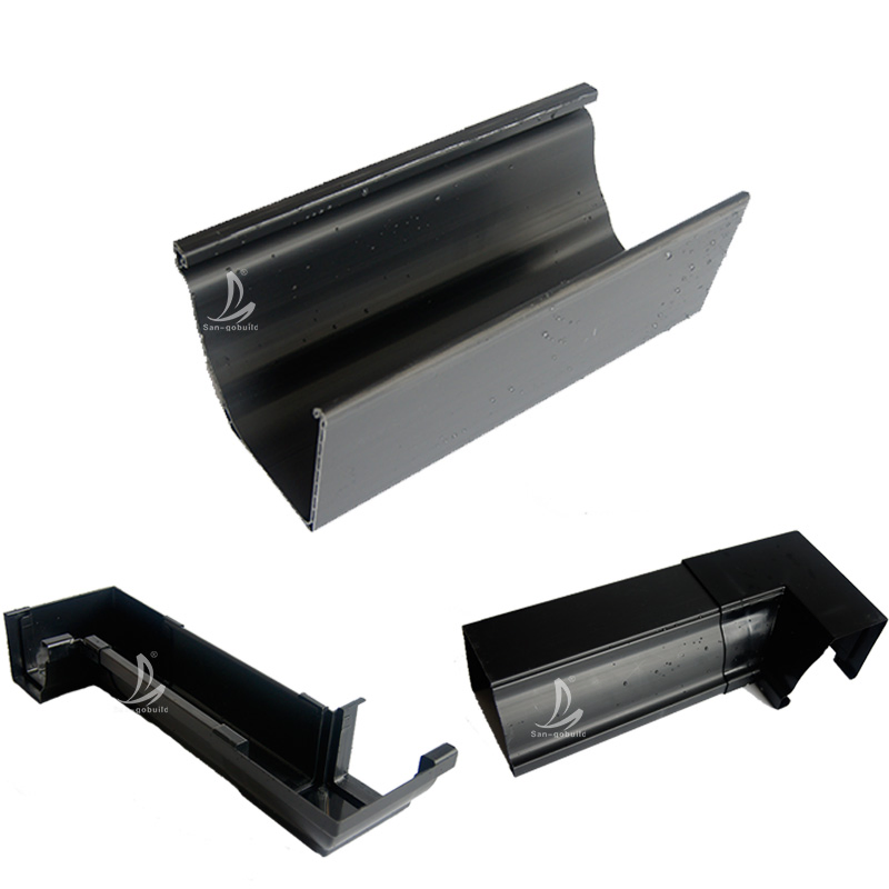 Black/White/Brown Rain Chain Downspout Plastic Roof Gutter Price Philippines Black/White/Brown Rain Chain Downspout Plastic Roof Gutter Price Philippines