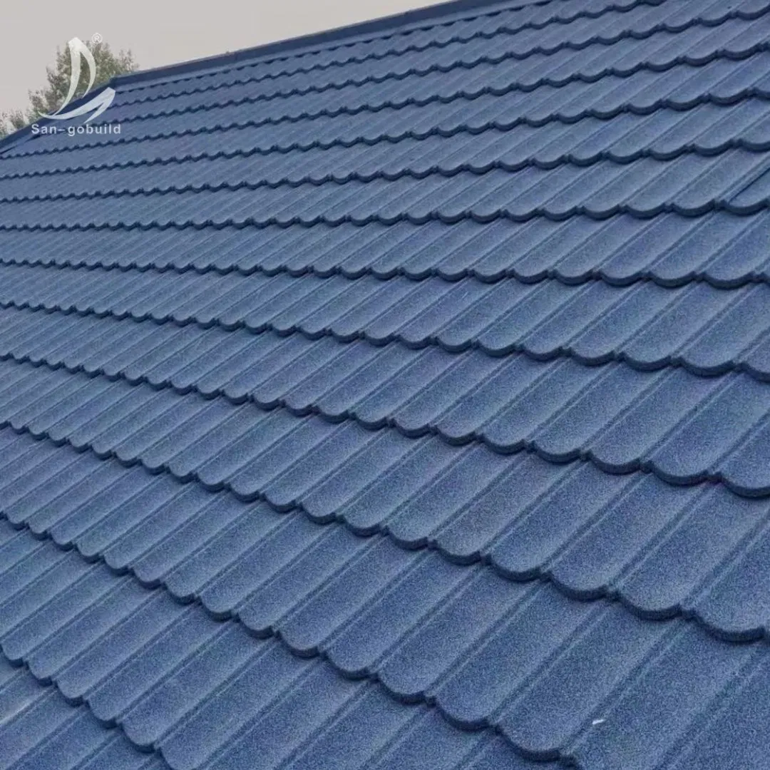 Bond Tile No Color Fade Stone Coated Metal Roof Tiles Bond Tile No Color Fade Stone Coated Metal Roof Tiles