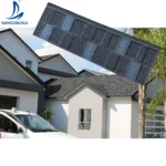 Building Material Colorful Stone Coated Metal Roofing Tiles India Kenya Nigeria