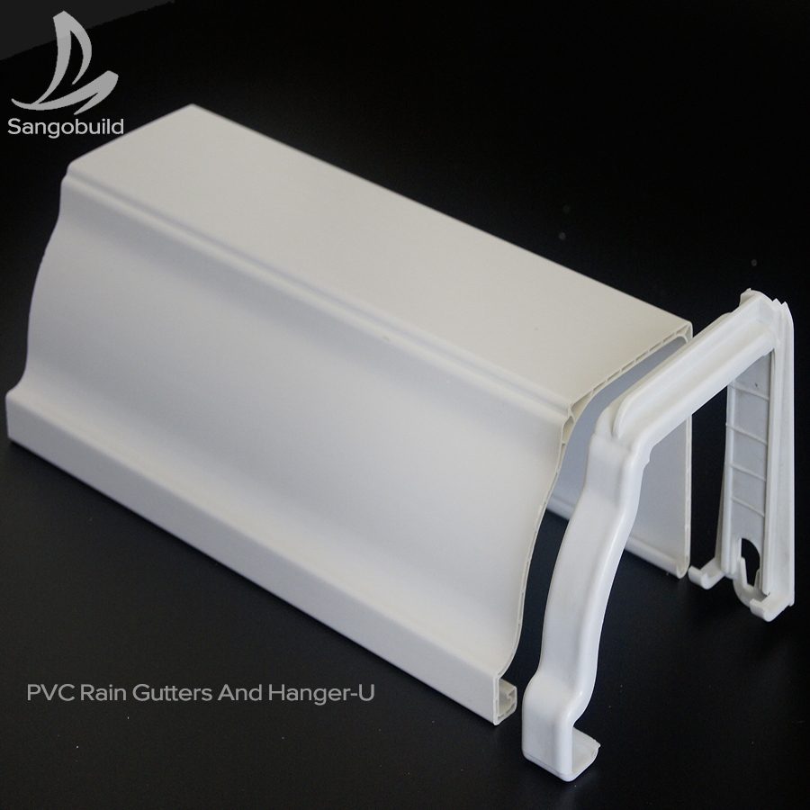 Building Material Plastic Rainwater Gutter Downpipe PVC Roof Gutter Philippines Building Material Plastic Rainwater Gutter Downpipe PVC Roof Gutter Philippines