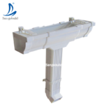 Building Material Roofing Gutter UPVC Pipe PVC Rain Carrying Connector