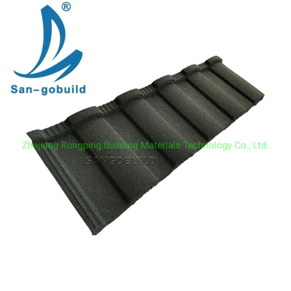 Building Material Tiles Supplier Villa Garden Light Weight Beautiful Colorful Stone Coated Metal Roof Tiles