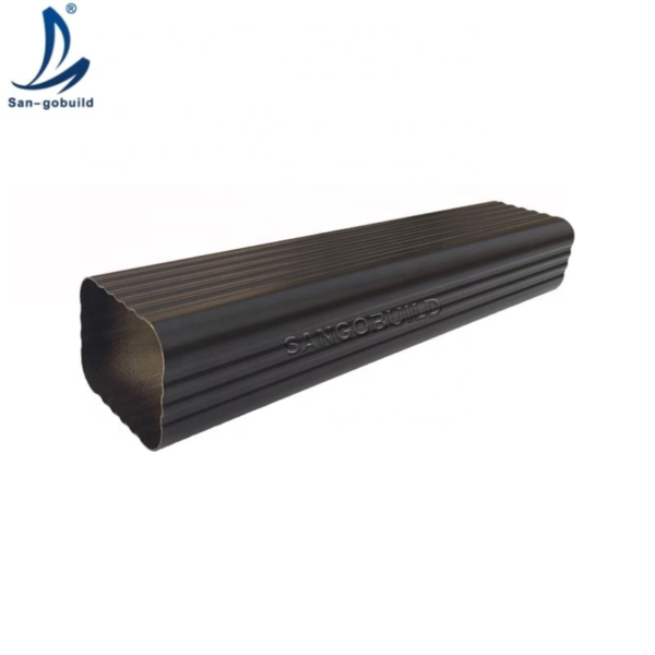 Building Materials House Roof Drainage System Steel Rainwater Channel Aluminum Rain Gutter