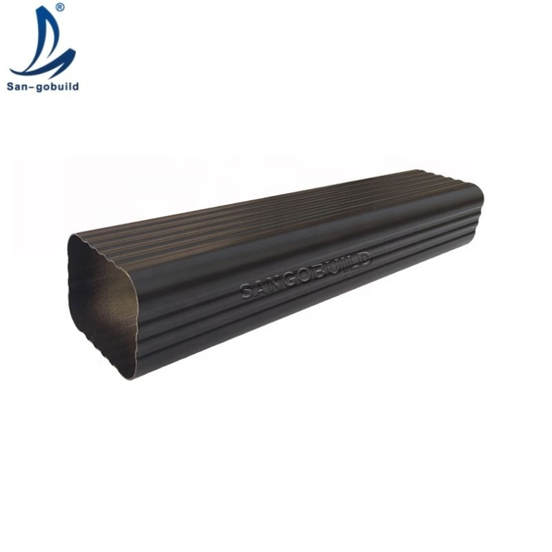 Building Materials House Roof Drainage System Steel Rainwater Channel Aluminum Rain Gutter Building Materials House Roof Drainage System Steel Rainwater Channel Aluminum Rain Gutter