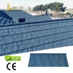 Building Materials Stone Coated Metal Roofing Tiles Classical Style Az150g