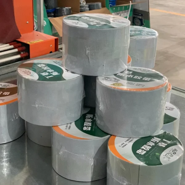 Butyl Rubber Sealing Tape for Vehicle 2mm Thick 10mm Width 20 Meters Butyl Mastic Tape Non-Woven Cloth Butyl Tape Sealant