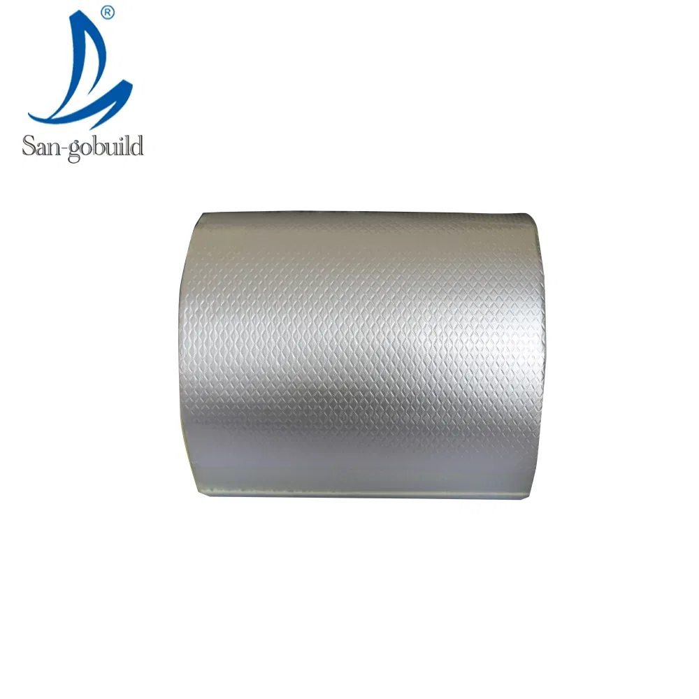 Butyl Rubber Tapes Leakage Repair Aluminum Base Surface Butyl Waterproof Tape in Uganda Butyl Rubber Tapes Leakage Repair Aluminum Base Surface Butyl Waterproof Tape in Uganda
