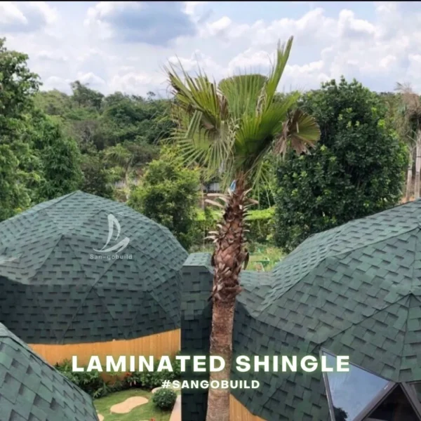 Cambodia Myanmar Laminated Fiberglass Shingles Vietnam Laos Construction Material China Asphalt Shingle in Roofing