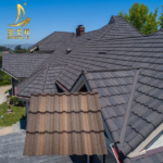 CE Certificate European and American Standard 50 Years Warranty Classic Type Colorful Stone Coated Metal Roof Tiles Roofing Sheet for Phillippines Dominican