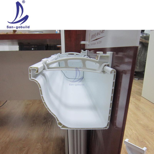 Cheap PVC Gutter Drain Downspout PVC Guttering Fittings