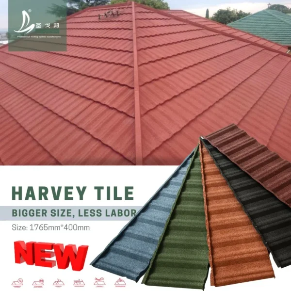 Cheapest Shingle Roof Tile New Style Shingle Tiles Nigeria Kenya Ghana Distributors Color Stone Coated Metal Roof Sheet