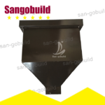China Anti-Corrosion Rain Gutter Your House --- White Square Aluminum Pipe