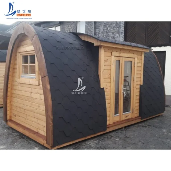 China Asphalt Shingle Manufacturers 3 Tab Harbor Blue Asphalt Shingle