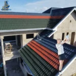 China Bond Stone Roofing Tile Sample Metal Galvanize Colored Stone Coated Steel Roof Tile