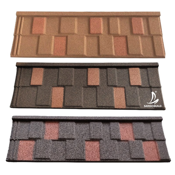 China Cheap Shingle Type Kerala Steel Roofing Sheet Suppliers Stone Coated Metal Roof Tile