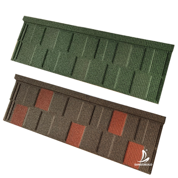 China Cheap Shingle Type Kerala Steel Roofing Sheet Suppliers Stone Coated Metal Roof Tile