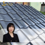 China-Factory Aluminum Roofing Sheet Manganese-Alloy Kawara Metal Roof Tile for Villa