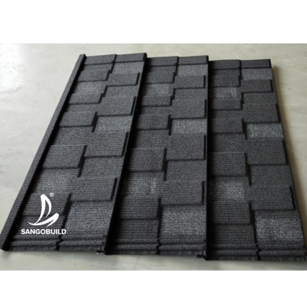 China Factory Hot Sale Aluminum Steel Roof Tile Building Material Stone Coated Tile Roman Galvanized Chips Roofing Sheet