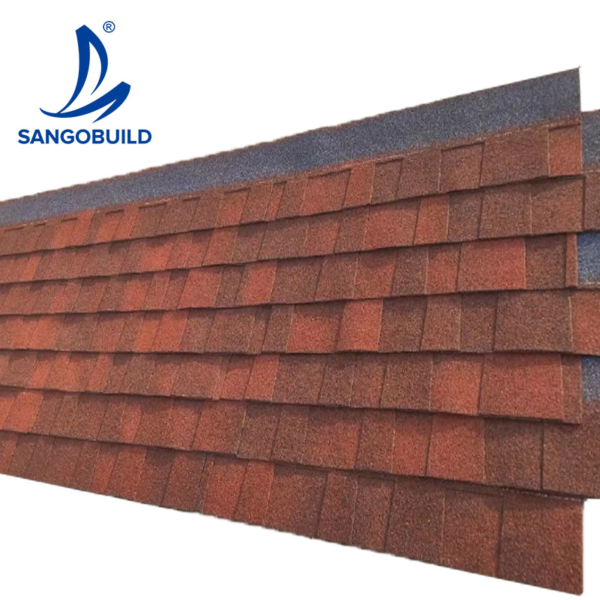 China Factory Roofing Material Colorful Singles Roof Sheet Asphalt Shingles Roofing Tile