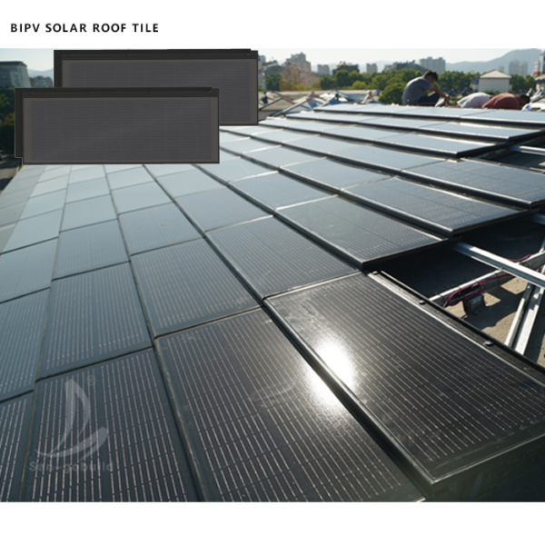 China Factory Rooftop Solar Panel Roof Sheet BIPV Solar Roof Tiles
