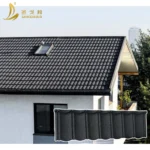 China-Factory Steel Roof Direct-Sales Construction Material Waterproof Stone Coated Metal Roof Tiles