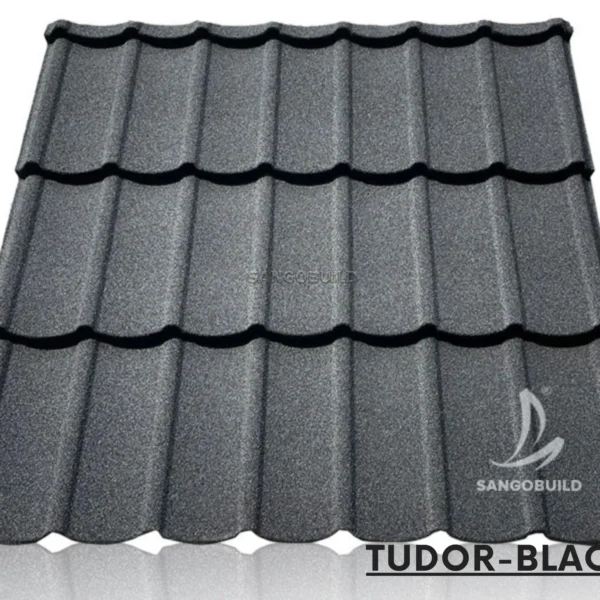China Factory Wholesale Price Color Metal Roof Tiles Toles Acier Pour Toiture Congo Benin Senegal Popular Stone Coated Granules Metallique Plaque Tuile Toiture