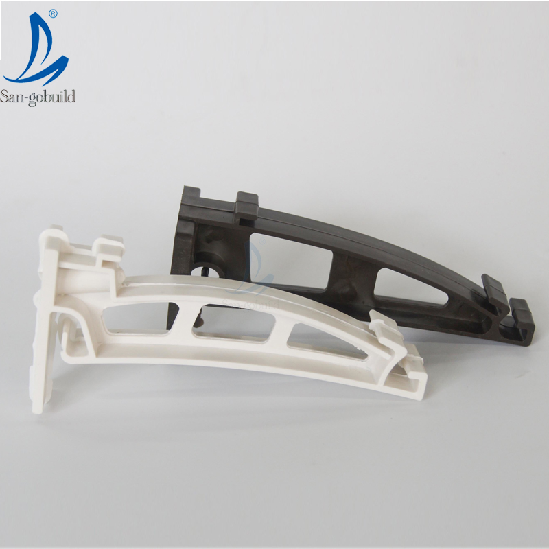 China Greenhouse Square Plastic PVC Gutter Fittings Gutter Hanger China Greenhouse Square Plastic PVC Gutter Fittings Gutter Hanger