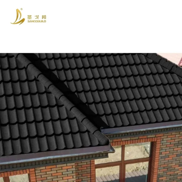 China High Quality Color Stone Coated Metal Roofing Tile for Building Construction