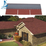 China High Quality Roofing Materials Green Roof System 3 Tab Colorful Shingle Roof Asphalt Roofing Shingles