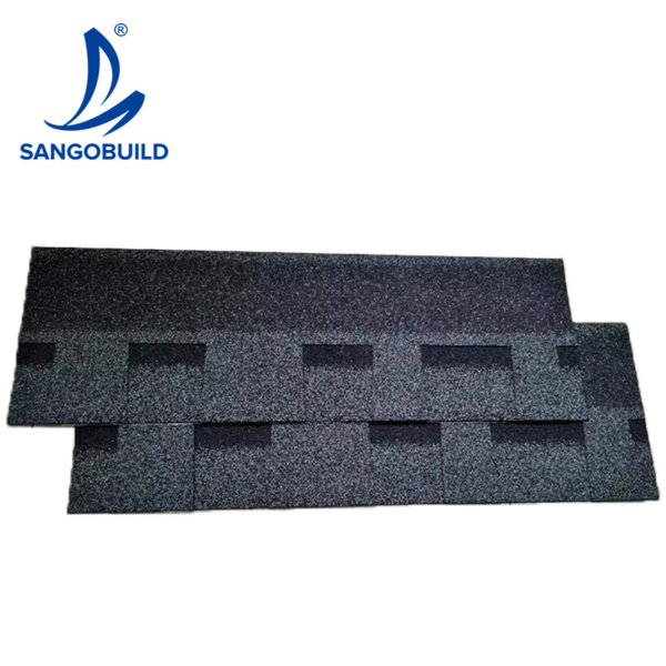China Manufacture High Quality Fiberglass Roofing Shingles Stone Chips Coated Asphalt Shingle Roof Tiles