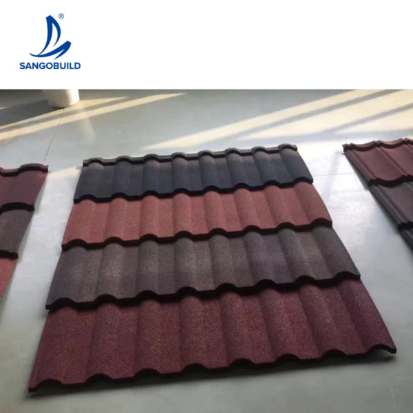 China Manufacturerbuiding Materials Stone Coated Metal Roof Tile Thailand Roofing Sheet