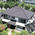 China Premium Roofing Material Ridge Cap Lightweight Stone Coated Metal Roof Tile