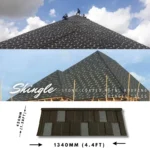 China Roofing Material Manufacturer Wholesale South Africa Aluminum Zinc Milano Stone Coated Roofing Tiles for Construction Roofing System
