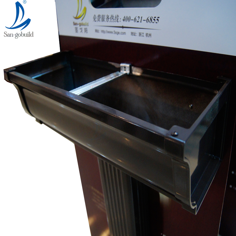 China Supplier Rain Gutter Roof Water Drainage System Aluminum Rainwater Collector China Supplier Rain Gutter Roof Water Drainage System Aluminum Rainwater Collector