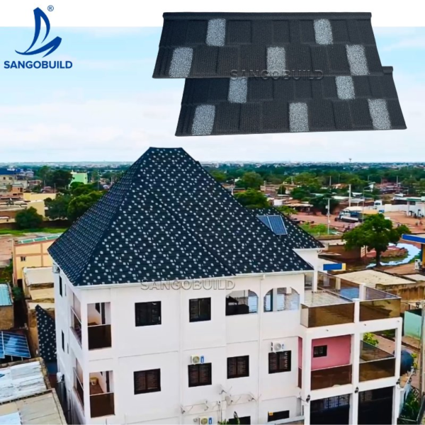 Chinese Factory Roof Renovation Materials Stone Coated Metal Roof Tile Roofing Sheet