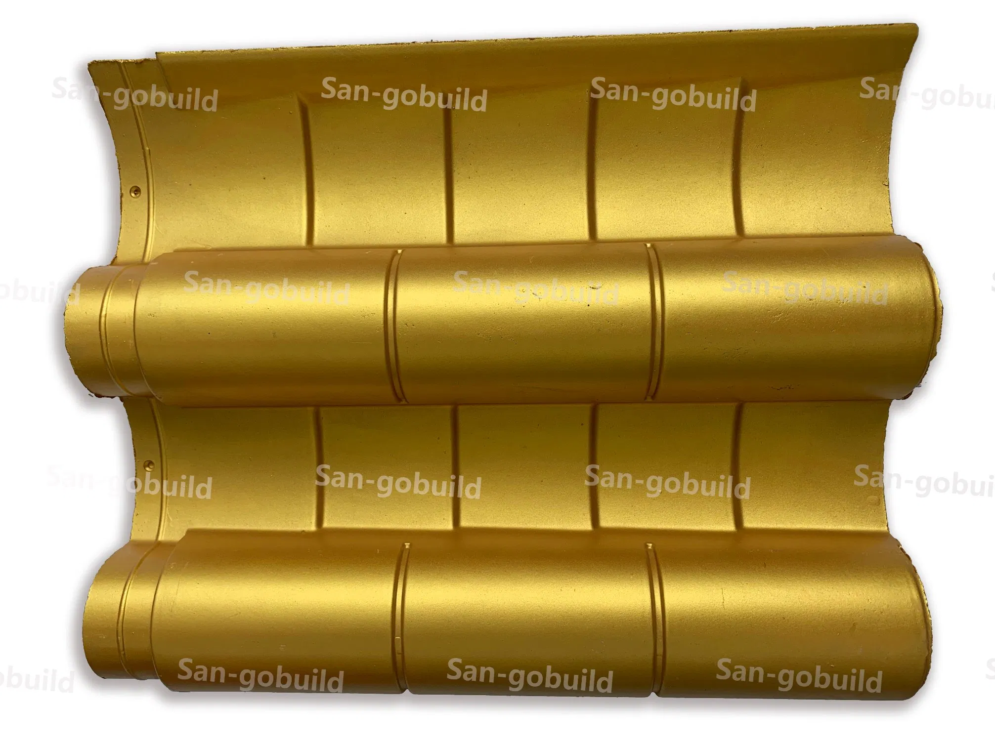 Chinese Roof Tile Traditional Polyester Building Material Clay Style Roofing Sheet Golden Color Temple Roof Tile Chinese Roof Tile Traditional Polyester Building Material Clay Style Roofing Sheet Golden Color Temple Roof Tile