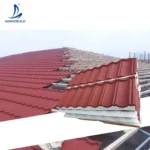 Classical Bond Stone Coated Metal Roof Tiles Building Roofing Materials Factory Price