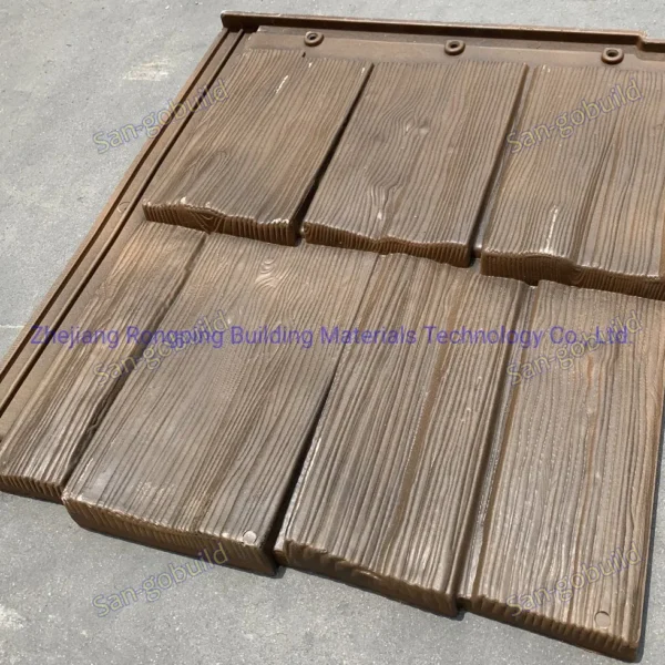 Classical Waterproof Building Material Sloping House Top Roof Design Polyester Roofing Tile