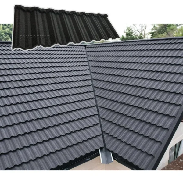 Color Aluminum Customized 0.4mm Steel Roof Colorful Stone Coated Metal Roofing Sheet