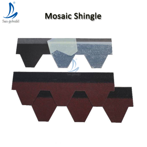 Color Roof Price in The Philippines Wholesale Roofing Asphalt Shingle
