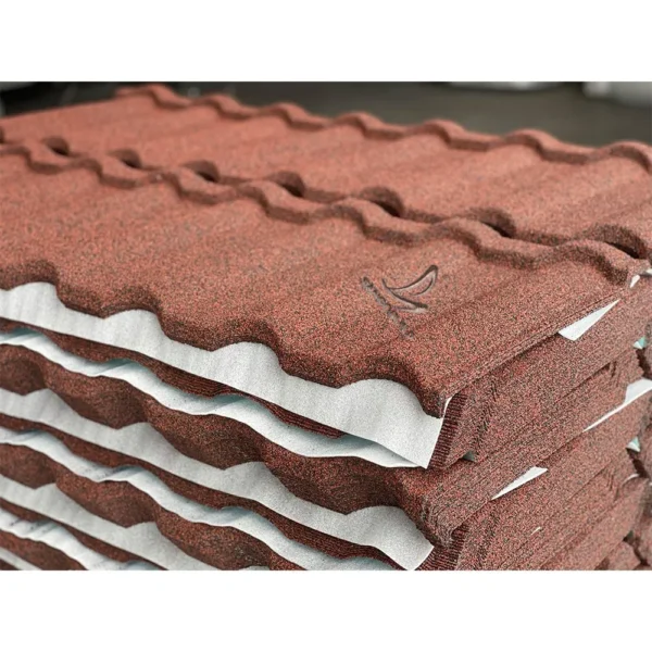 Color Stone Coated Metal Roof Tile Popular Ancient Building Material for House Roof