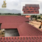 Colored Asphalt Colorant 3 Tab Harbor Blue Asphalt Shingle Roof Tile